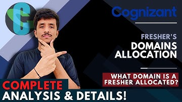 Cognizant GenC Domains | Fresher