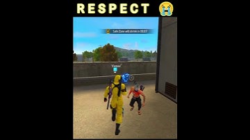 Respect Noob player 😭||#shortsfeed#freefireshortfeed#imotionalshorts#respectshorts#adamrespect