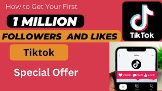 How to get your First 1M Followers And Likes On Tiktok|Free App| Special Offer| #tiktok #saaditricks screenshot 4
