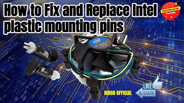 INTEL CPU MOUNTING PINS ll How to Replace and fix
