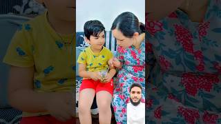 Mom and Son Funny Juice Prank!  🧃 Child or Mummy 🥰#shorts#funny#mummyandson#juicechallenge#cutebaby