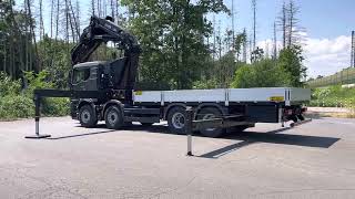 MAN TGS 35.510 8x4 Kran EFFER 9558s Jib 6s Ladekran HD Truck Solutions