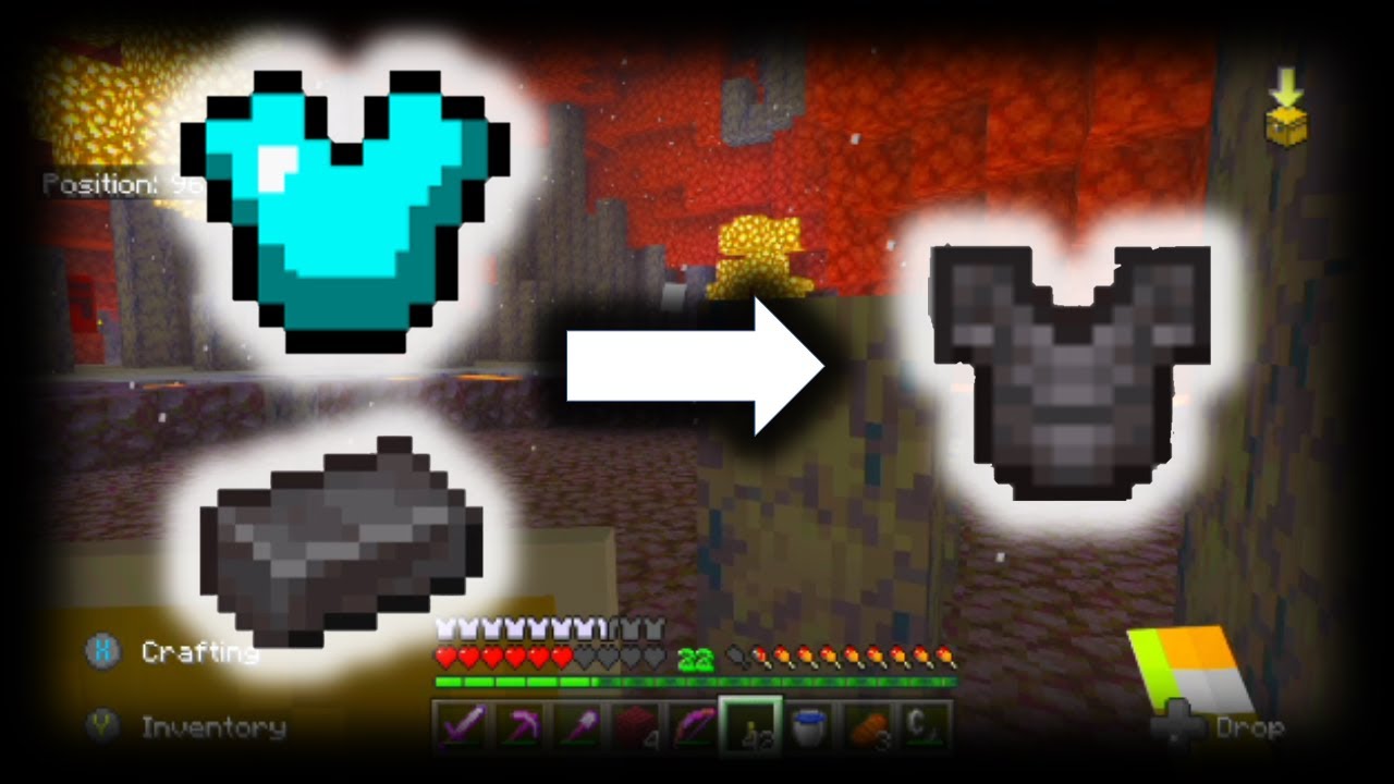 How To Make Netherite Armor In Minecraft Ps4