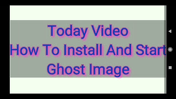 Install And Start Ghost Software In any Windows by MK Gupta