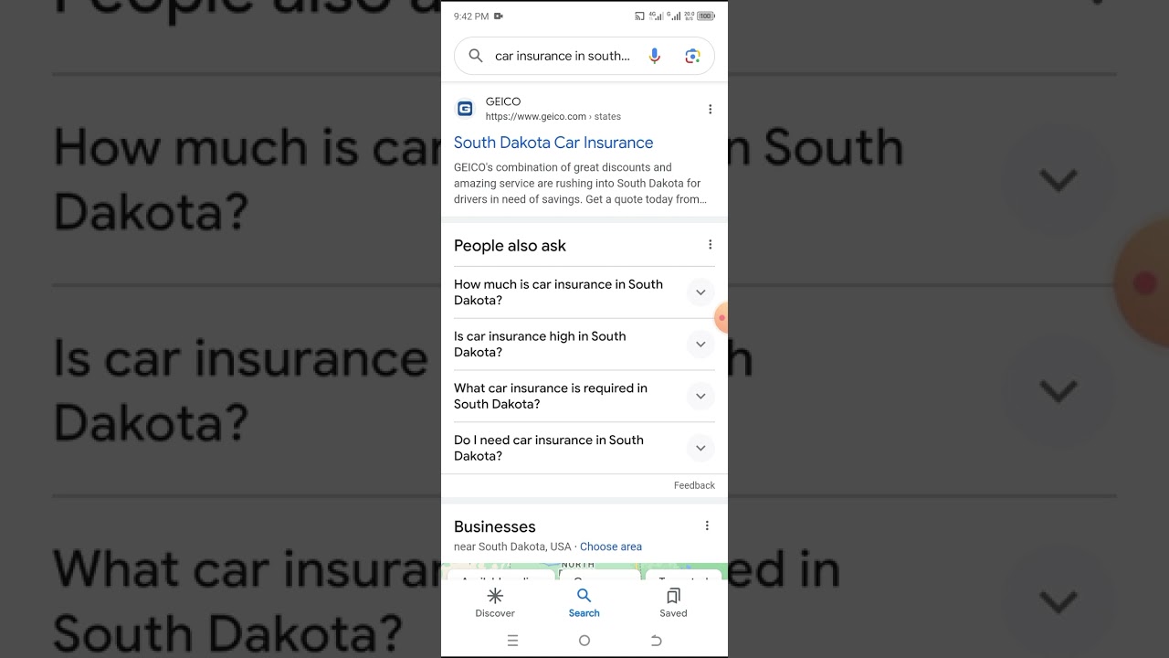 car insurance in south Dakota....
