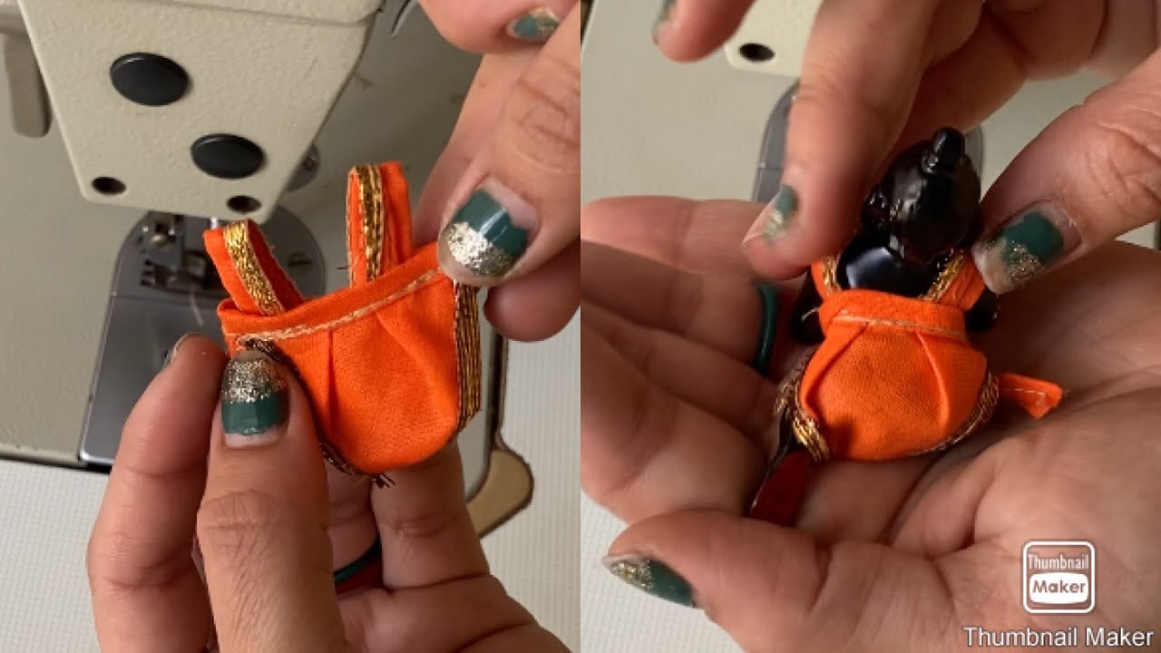 😍(no 1)😍 How to make laddu gopal new simple dress 🙏🙏🙏