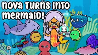 Nova Turns Into a Mermaid! Toca Nova Life