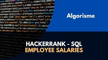 Hacker Rank - SQL - Employee Names