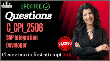 SAP C_CPI_2506 Certification Questions and Study Material [Latest]