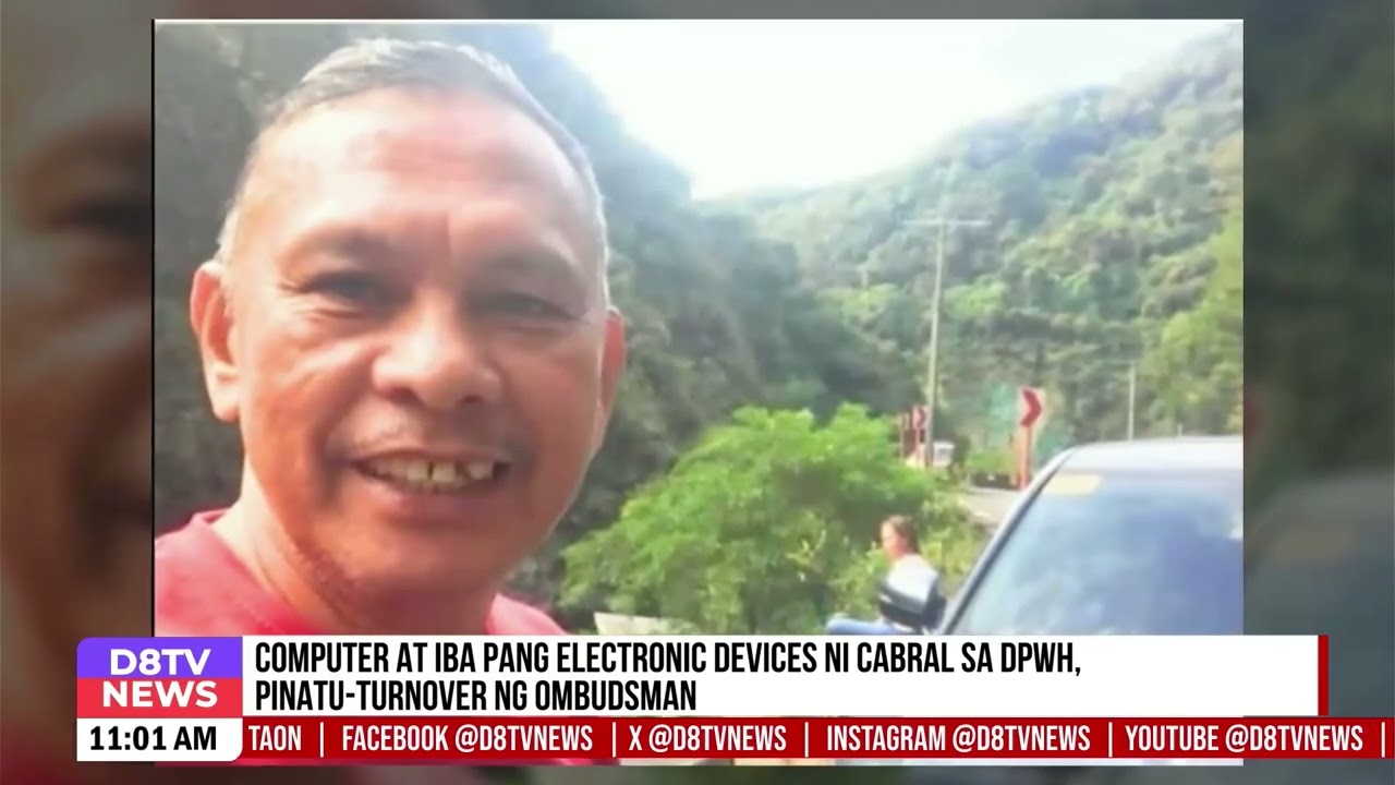 Computer, devices ni Cabral sa DPWH, pinatu-turnover ng Ombudsman