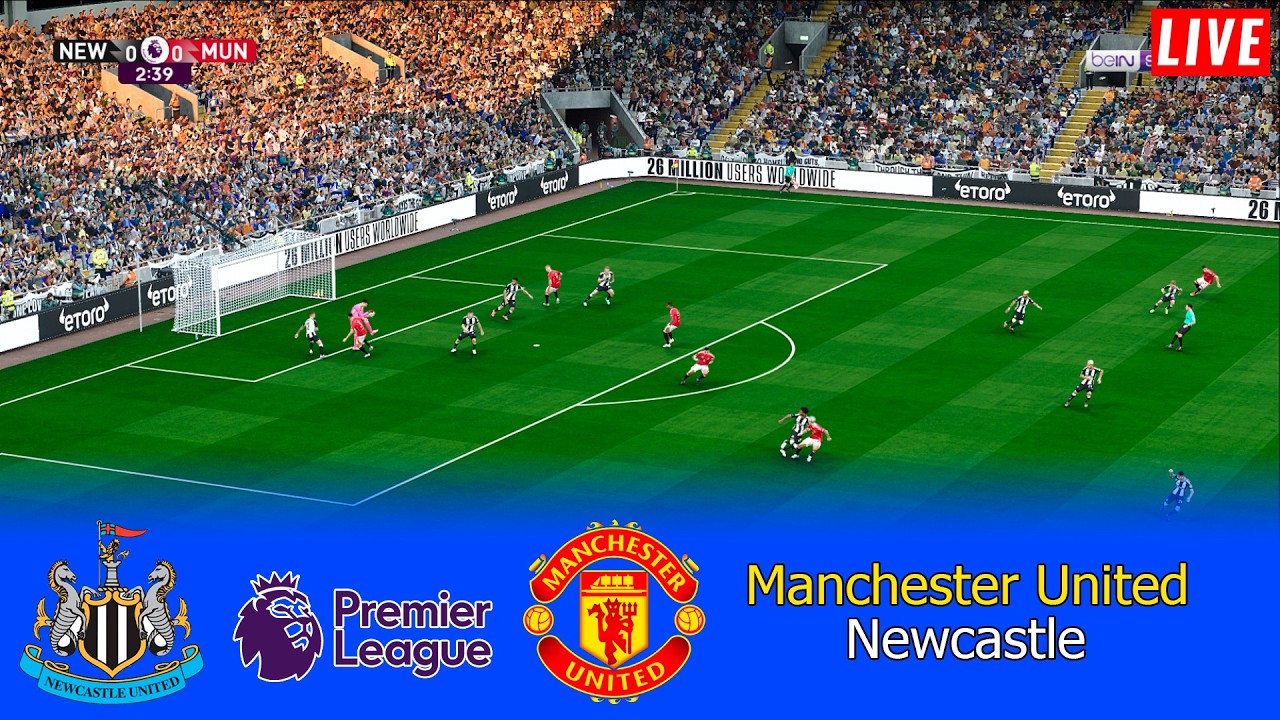 Manchester United vs Newcastle - Copa del Rey 2026 / Full Match All Goals / PES 21 Gameplay