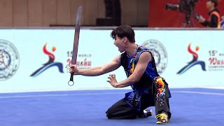[2019] Donghae Yun [KOR] - 3rd Place - Nandao - 15th WWC @ Shanghai Wushu Worlds - 9.616