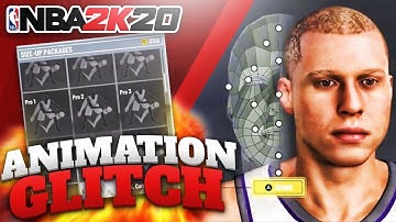 NEW ANIMATION GLITCH IN NBA 2K20 ( PERMANENT ANIMATIONS ON ANY PLAYER ) PS4 & XBOX ONE!