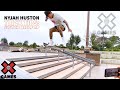 NYJAH HUSTON: Switch Heelflip Trick Tips | World of X Games
