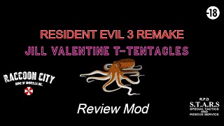 Resident Evil 3 Remake - Skin Review Jill T-Tentacles Special Noel (-18)