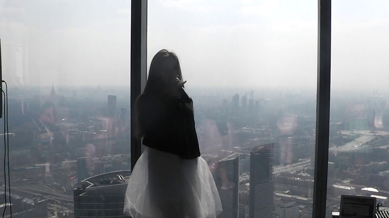 Даша. Выступление на дне рождения смотровой площадки Москва-Сити. г ...