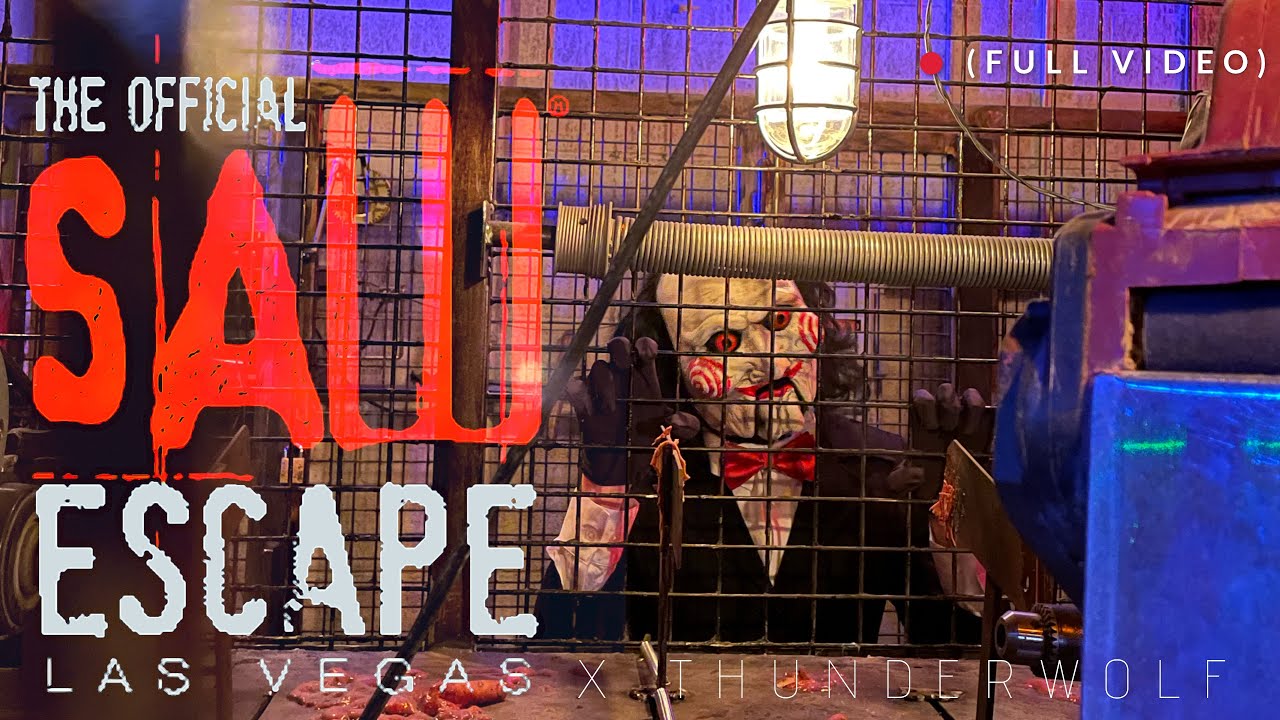 Las Vegas SawEscapeRoom x Thunderwolfofficial (Full Video)