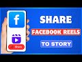 How To Share Facebook Reels To Story Add Reels To Facebook Story
