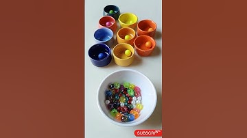 color sorting ASMR #satisfying #trending #asmr #relaxing #shorts