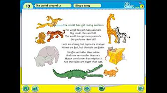 Get Smart Plus 3 | Module 10 | Sing A Song | The World Has Got Many Animals Get Smart Plus 3 | Module 10 | Sing A Song | The World Has Got Many Animals