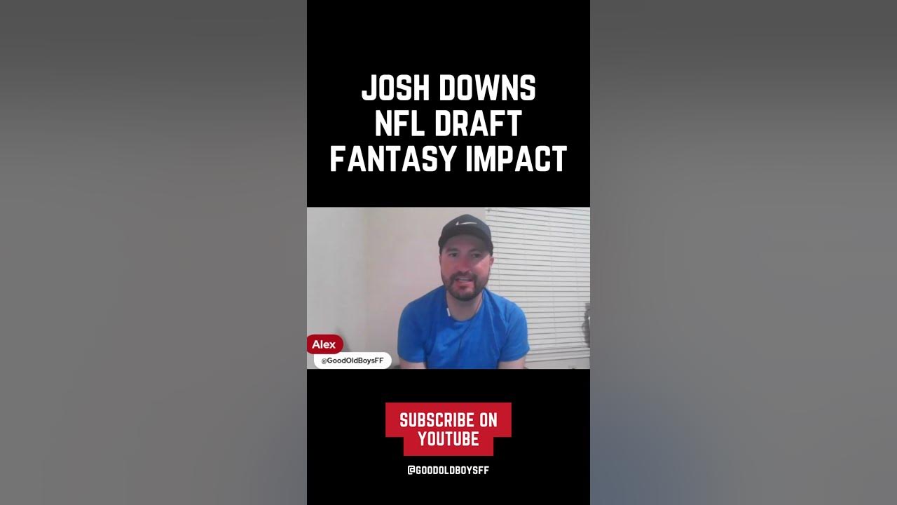 Josh Downs Landing Spot Rapid Fire Fantasy Impact Analysis! YouTube