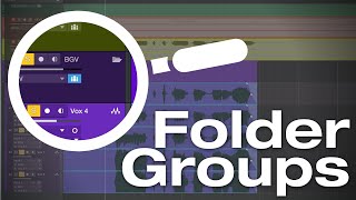 Folder Groups in #StudioOne