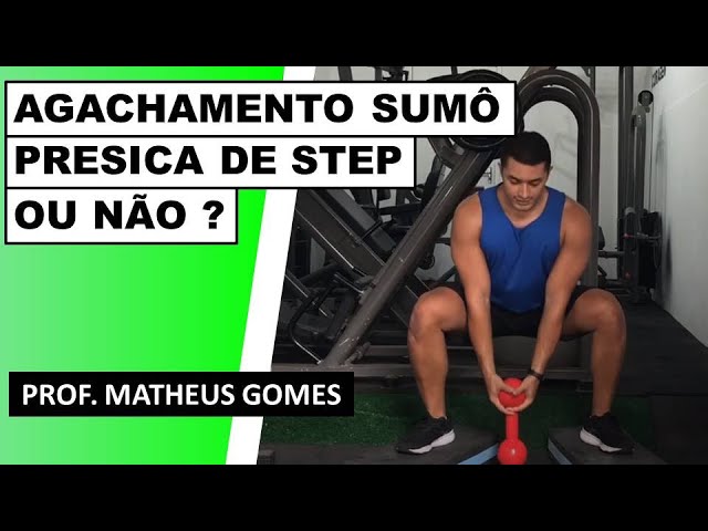 Use corretamente o step no agachamento sumô #viralvideo