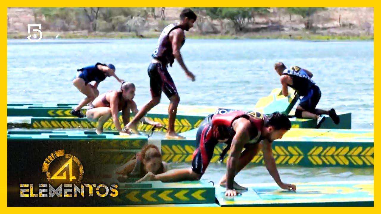 Reto de agua para definir al equipo ganador | Reto 4 Elementos la liga extrema | El 5