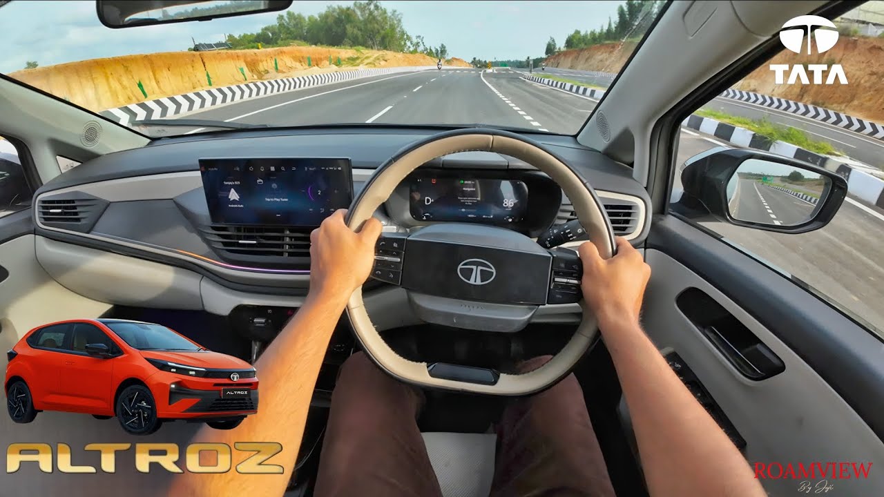 2025 TATA ALTROZ | POV DRIVE | 4K |1.2L DCA | 87BHP 115Nm |POV #18|