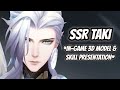 Onmyoji ssr taki ingame 3d model  skill presentation cvva  takeo ootsuka