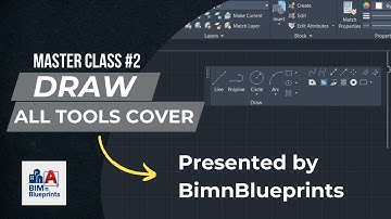 Master AutoCAD Draw Toolbar in Minutes! | Line, Circle, Polyline & More | #Class2 #autocad #bim