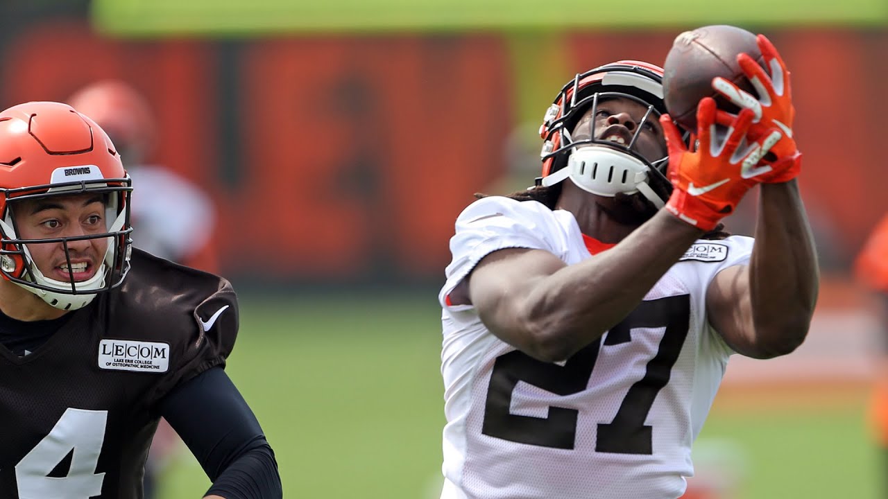 Experience Browns full-squad practice during OTAs