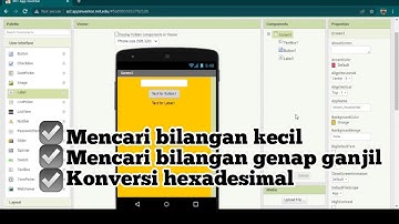Tutorial membuat aplikasi dengan menggunakan app inventor #2