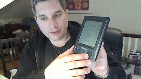 CrunchGear - Aluratek eBook Reader Pro Quick Look