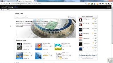 Beginners Autodesk AutoCAD 2014 Tutorial | Exchange Apps Management