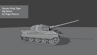 Panzer King Tiger Rig Demo