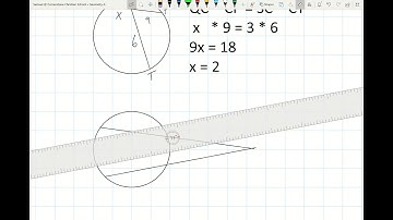 Geometry 10.5 Segment Lengths in Circles