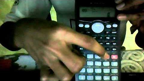 Hack matrix casio calculator 570MS