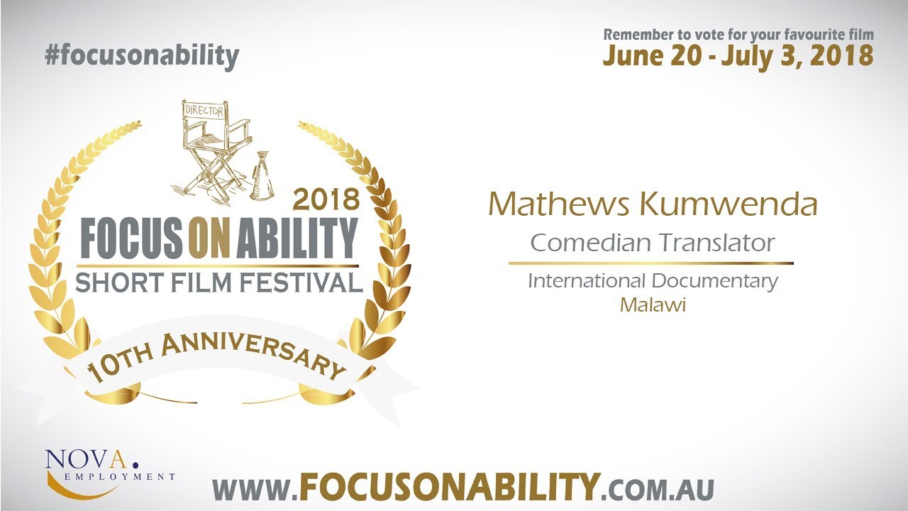 festival of lights Mathews Kumwenda - Comedian Translator