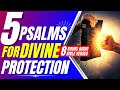 Psalm 91, psalm 34, psalm 61, psalm 7, psalm 31 (Prayer for protection Bible verses for sleep)