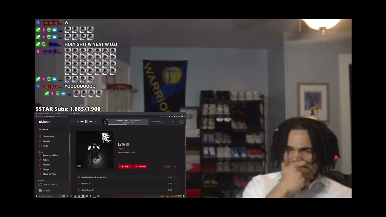 plaqueboymax reacts to Flawlëss (feat. Lil Uzi Vert)