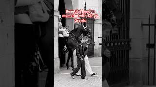 Beautiful London memories with King’s Guards #kingsguard #horseguards