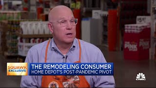 Home Depot CEO Ted Decker: We knew spending would shift from goods to services