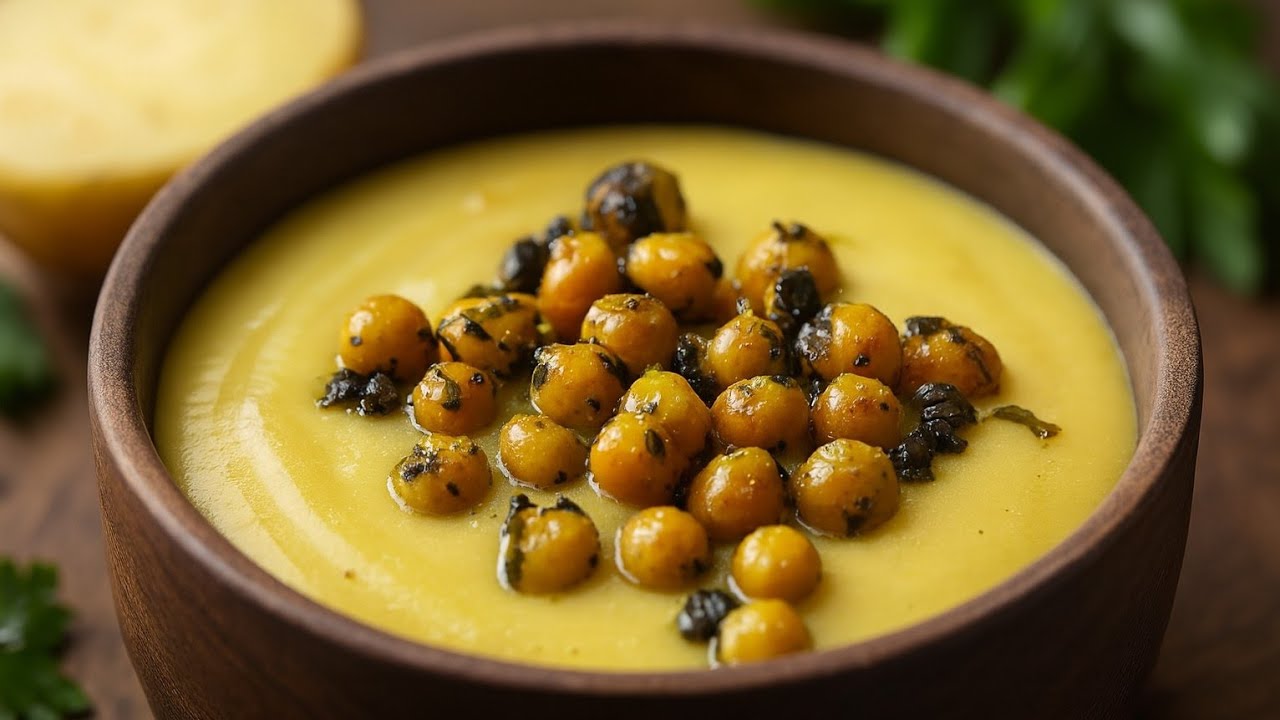 This Healing Potato & Chickpea Soup Will Make You Feel Amazing! 💚✨