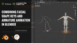 Blender Pipeline #4 - Combining Facial Shape Keys & Armature Animation in Blender with Auto-Rig Pro