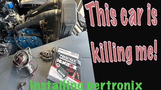 Hot to Install Pertronix electronic ignition on the 46 ford flathead. Will this stupid thing run!