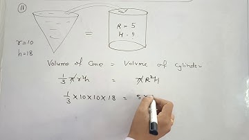 Exercise 16.3 | Chapter 16 Surface Area And Volume | Class 10 Maths | RBSE Ajmer Mann Ki Ganit