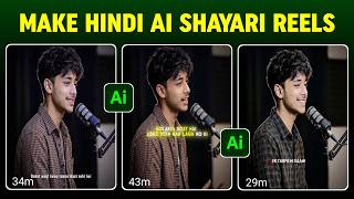 Create Viral AI Shayari Reels for FREE 🚀 Hindi AI Reel Editing Tutorial screenshot 2