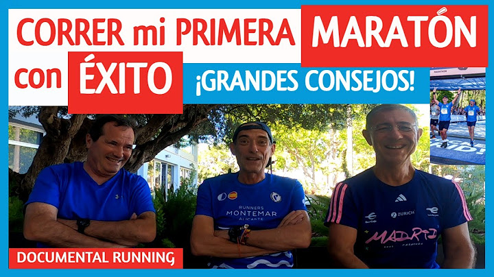 👉🏽🏃🏽‍♀️ DOCUMENTAL: CORRER mi PRIMERA MARATÓN con ÉXITO 🏃🏽 #documental #running #maraton
