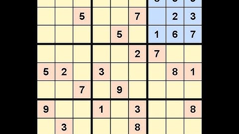 How to Solve New York Times Sudoku Hard November 3, 2022